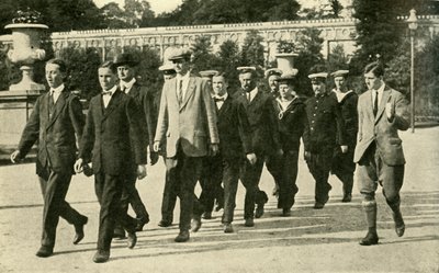 Utbilda rekryter i Royal Naval Volunteer Reserve, första världskriget, 1914, c1920. av Unbekannt