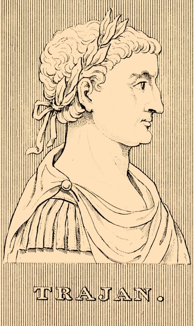 Trajanus, 53-117, 1830. av Unbekannt