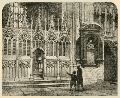 Transept of the Martyrdom, Canterbury Cathedral, 1890. av Unbekannt