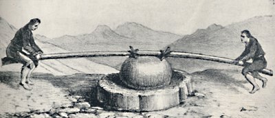 Trapiche eller kvarn använd vid Lavaderos eller guldtvättarna, c1826, 1911 av Unbekannt