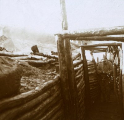 Skyttegravar, Artois, norra Frankrike, c1914-c1918 av Unbekannt