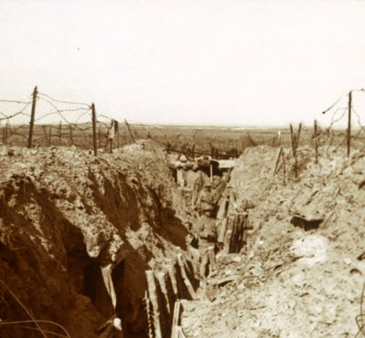 Skyttegravar, c1914-c1918 av Unbekannt