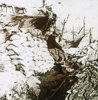 Skyttegravar, c1914-c1918 av Unbekannt