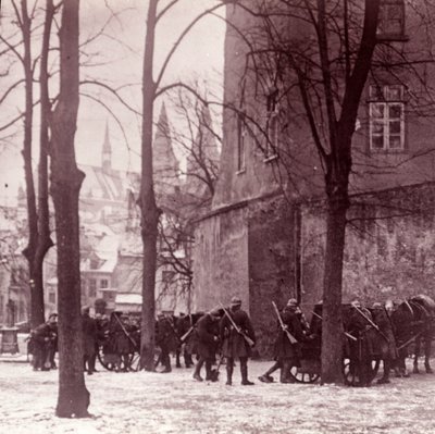 Trupper, Aachen, Tyskland, c1914-c1918 av Unbekannt