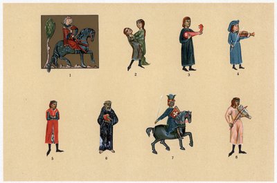Trubadurer, 1200-1300-talet av Unbekannt