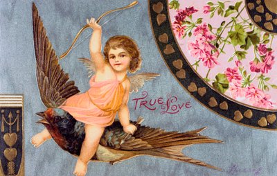 True Love, American Valentine-kort, 1908 av Unbekannt