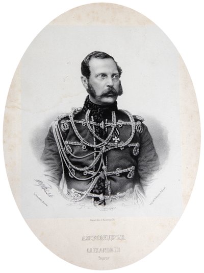 Tsar Alexander II av Ryssland, 1860-talet av Unbekannt