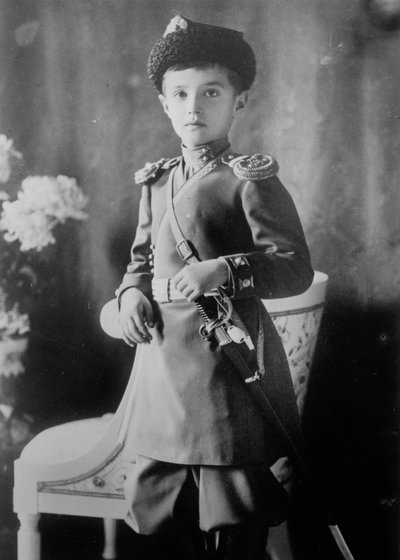Tsarevich Aleksej av Ryssland, c1910-c1914 av Unbekannt