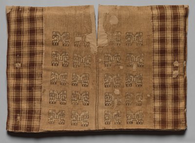Tunika med profildjur och schackbräden, 700 BC-AD 650. av Unbekannt