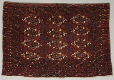 Turkmensk väska, 1800-tal. av Unbekannt