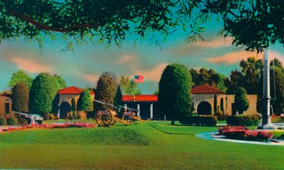 U.S. Naval Training Station, administrationsbyggnad. San Diego, Kalifornien, c1941 av Unbekannt