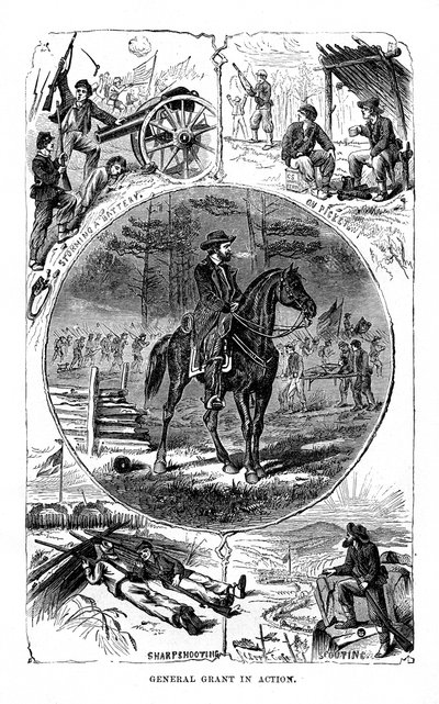 Ulysses S Grant, USA:s 18:e president, 1872 av Unbekannt