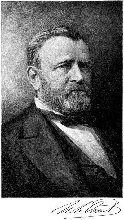 Ulysses S Grant, amerikansk soldat och statsman, sent 1800-tal av Unbekannt