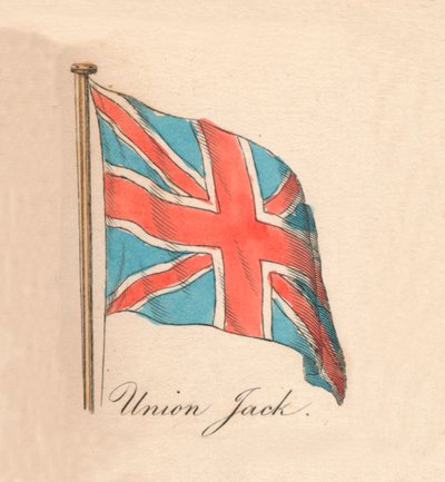 Union Jack, 1838 av Unbekannt