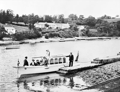 Storbritannien: Utsikt över floden Fal. Feock, Cornwall, av Unbekannt