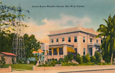 United States Weather Bureau, Key West, Florida, c1940-talet av Unbekannt