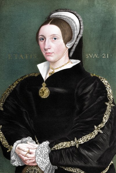 Okänd kvinna som tidigare troddes vara Catherine Howard, 1902 av Unbekannt