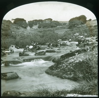 Upper Dart - Dartmoor, sent 1800-tidigt 1900-tal. av Unbekannt
