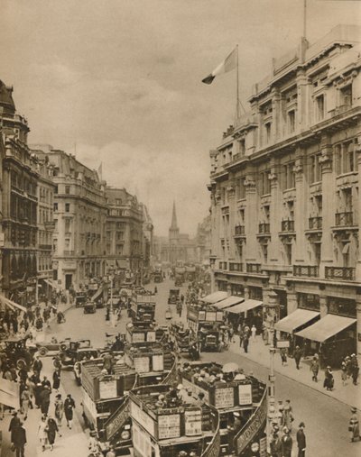 Övre delen av Regent Street, The Paradise of London