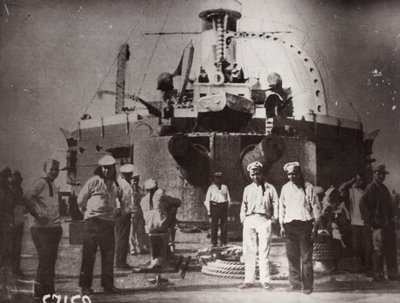 Uppror på slagskeppet Potemkin, Constanta, Rumänien, 1905 av Unbekannt