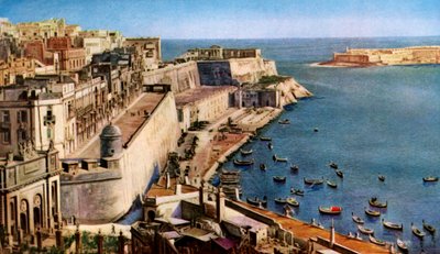 Valletta, Malta, ca 1930-talet av Unbekannt