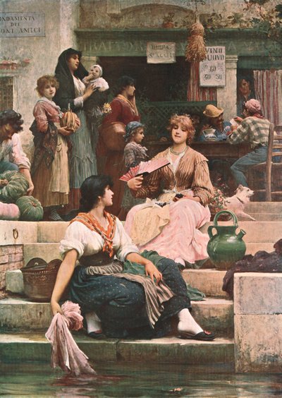 Venetianer, 1885, c1902. av Unbekannt
