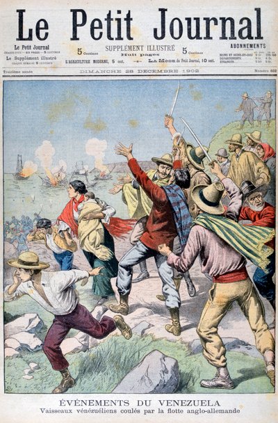 Venezuelanska fartyg sänktes av den anglo-tyska flottan, 1902 av Unbekannt