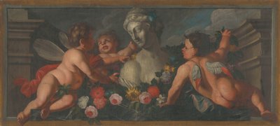 Venus omgiven av amorer av Unbekannt