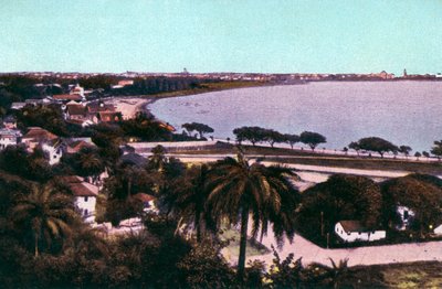 Utsikt från Malabar Hill, Bombay, Indien, tidigt 1900-tal av Unbekannt