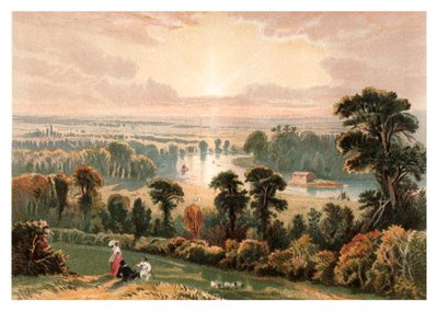Utsikt från Richmond Hill, 1880 av Unbekannt