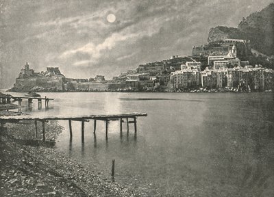 Utsikt från bukten, La Spezia, Italien, 1895. av Unbekannt