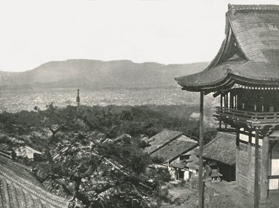 Utsikt från kullarna, Kyoto, Japan, 1895. av Unbekannt