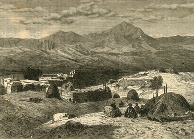 Utsikt i södra Armenien, 1890. av Unbekannt