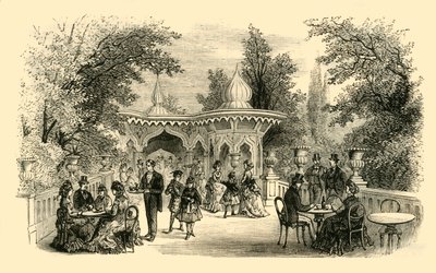 Utsikt i Surrey Gardens, c1878. av Unbekannt
