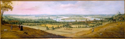 "Utsikt över Greenwich", c1625 av Unbekannt