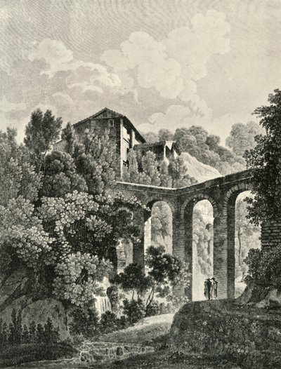 Utsikt över akvedukten, nära Alhambra, 1800-talet, 1907. av Unbekannt