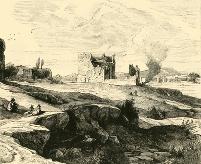 Utsikt över Campagna från Via Appia, 1890. av Unbekannt