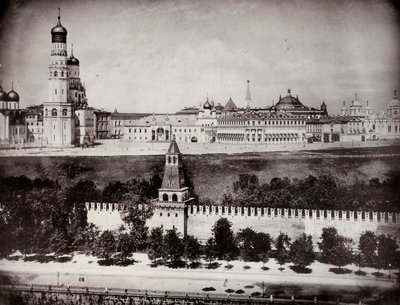 Utsikt över Kreml, Ryssland, c1870-c1875 av Unbekannt