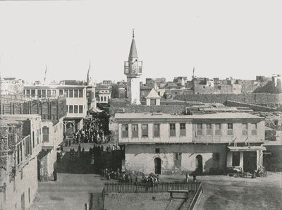 Utsikt över Gamla stan, Suez, Egypten, 1895. av Unbekannt