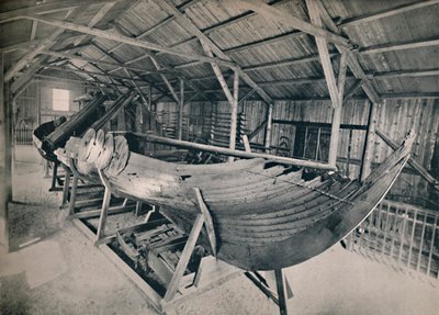 Vikingaskepp, 1914. av Unbekannt