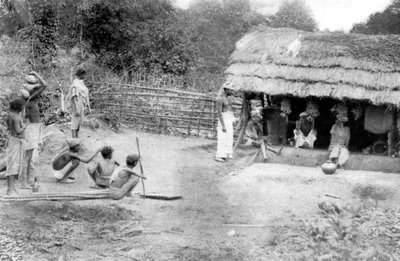 Byns utstötta shopping i södra Indien, 1926 av Unbekannt