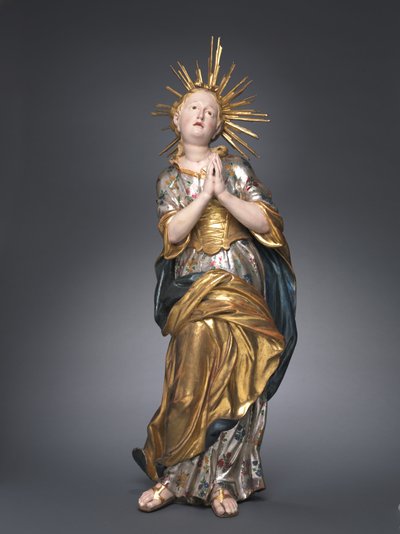 Jungfru Maria som barn, 1750-1775. av Unbekannt
