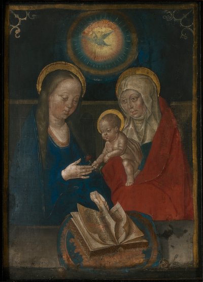 Jungfru och barn med Sankta Anna Anna selbdritt, 1500. av Unbekannt