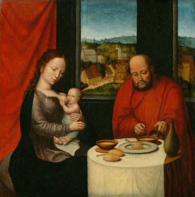 Jungfru och barn med Saint Joseph, andra hälften av 1500-talet. av Unbekannt