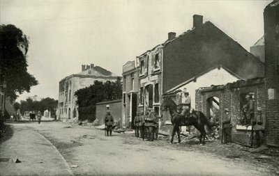 Visé i tyskarnas händer, 1919. av Unbekannt