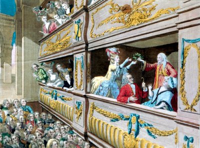 Voltaire, fransk författare och symbol för upplysningen, 1700-talet av Unbekannt