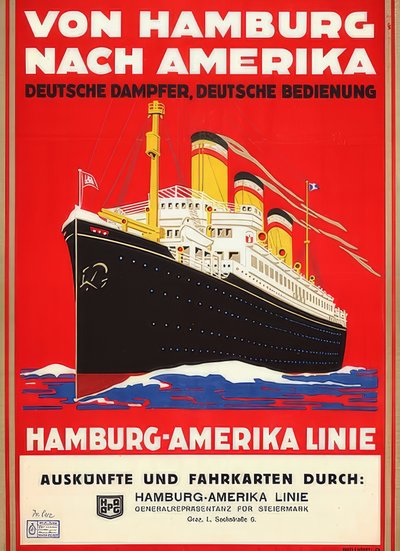 Från Hamburg till Amerika. Österrike, Graz, 1938-1939 (J. Weiner, Wien) av Unbekannt