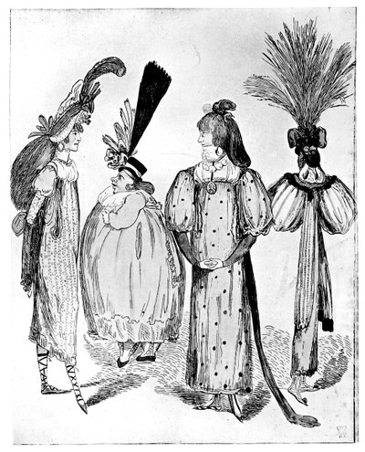 Waggoners Frocks or No Bodys från 1795, 1795 av Unbekannt