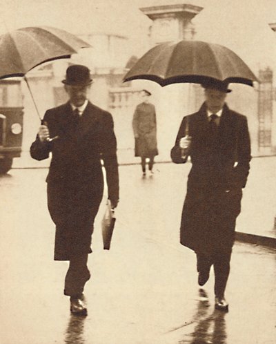 Walking In The Rain, 1937 av Unbekannt