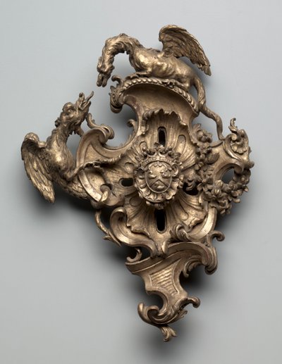 Väggdekoration, 1715-1725. av Unbekannt